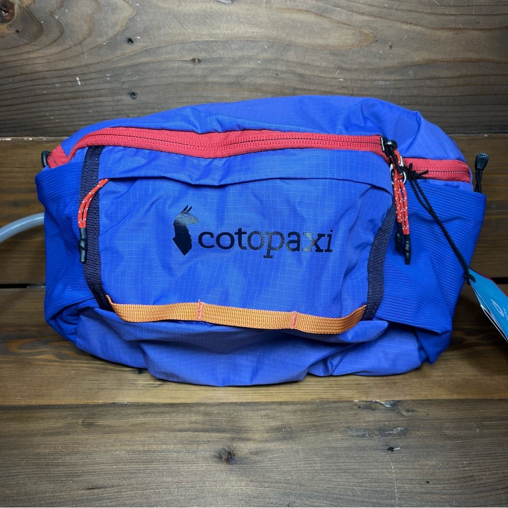 Cotopaxi Lagos 5L Hydration Hip Pack - 68oz. Reservoir, Amethyst-Blue Violet
